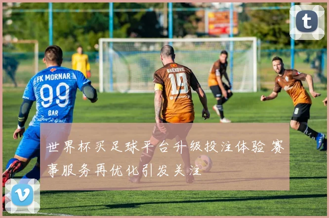 世界杯买足球平台升级投注体验 赛事服务再优化引发关注